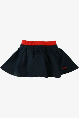 Msgm Meisjes skort twill blue