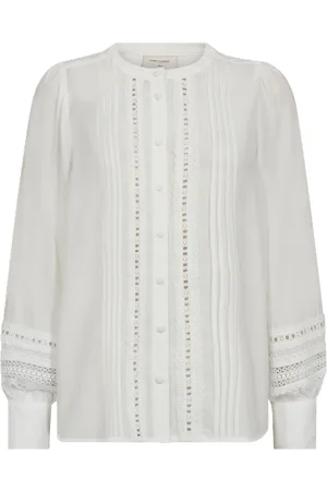 Freequent Fqsweetly blouse off-white