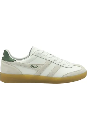 Gola Viper leather white/white/evergreen cmb7