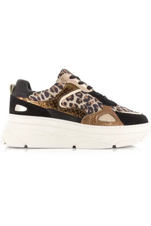 Poelman Jana sneakers dames zwart lage sneakers dames