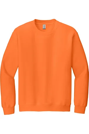 Gildan Unisex adult sweatshirt met zware mouwenhals