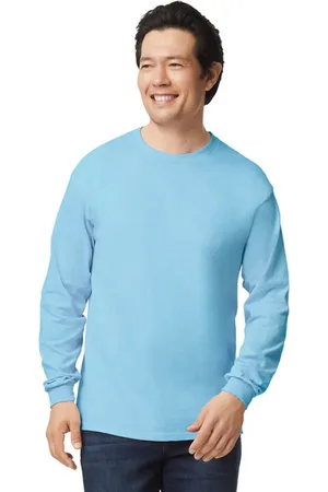 Gildan Unisex ultra katoenen t-shirt met lange mouwen voor volwassenen