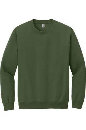 Gildan Unisex adult sweatshirt met zware mouwenhals