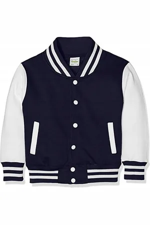 AWDis Varsity jas met contraststrepen voor kinderen