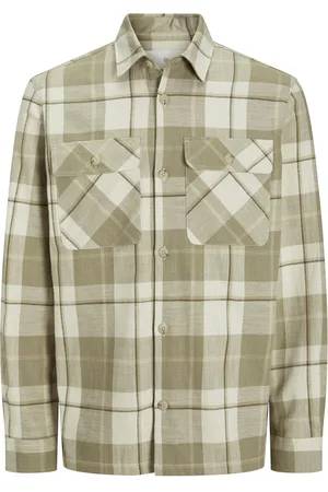 JACK & JONES Jprccraymond spring check overshirt dessin