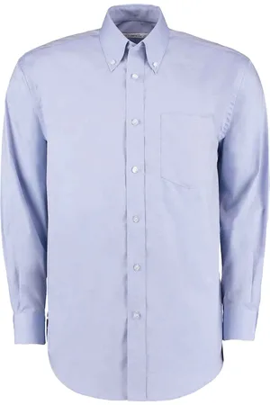Kustom Heren premium oxford classic overhemd met lange mouwen