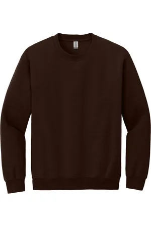 Gildan Unisex adult sweatshirt met zware mouwenhals