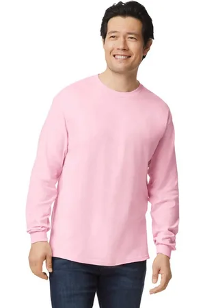 Gildan Unisex ultra katoenen t-shirt met lange mouwen voor volwassenen