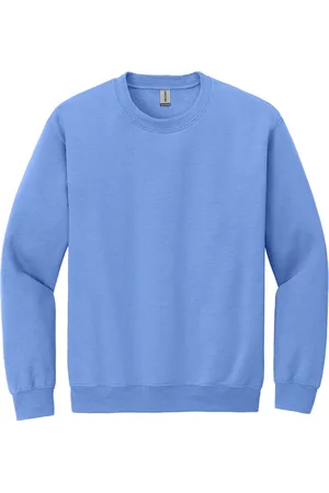 Gildan Unisex adult sweatshirt met zware mouwenhals