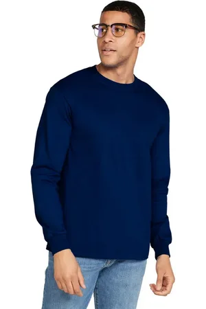 Gildan Unisex ultra katoenen t-shirt met lange mouwen voor volwassenen