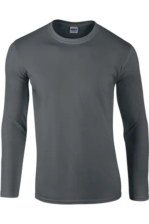 Gildan Unisex softstyle t-shirt met lange mouwen voor volwassenen