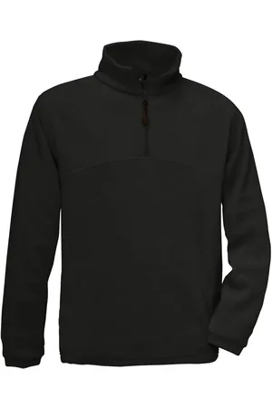 B and C Unisex highlander+ quarter zip fleece top voor volwassenen