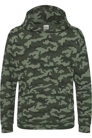 AWDis Kinderen/kinderen camo hoodie