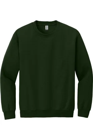 Gildan Unisex adult sweatshirt met zware mouwenhals