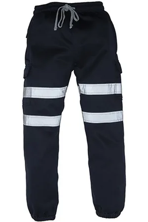 Yoko Uniseks hi-vis joggingbroek voor volwassenen