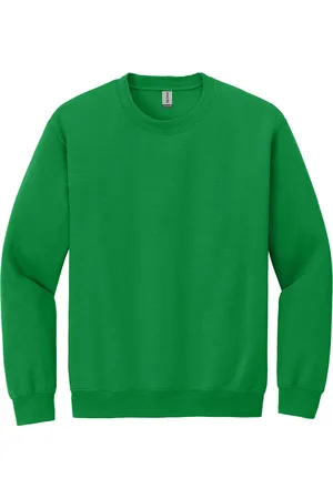Gildan Unisex adult sweatshirt met zware mouwenhals