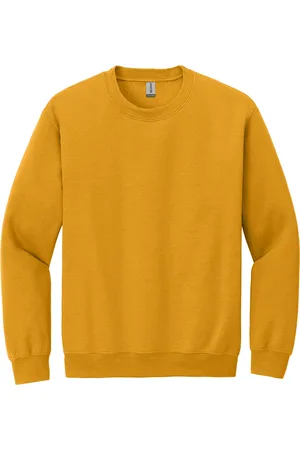Gildan Unisex adult sweatshirt met zware mouwenhals