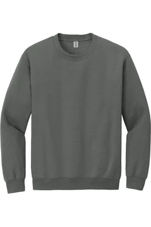 Gildan Unisex adult sweatshirt met zware mouwenhals