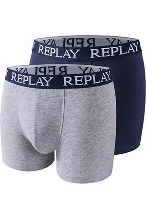 Replay Heren boxershort melange (set van 2)