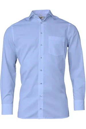 Marvelis Heren modern shirt met lange mouwen