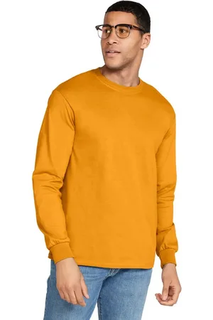 Gildan Unisex ultra katoenen t-shirt met lange mouwen voor volwassenen
