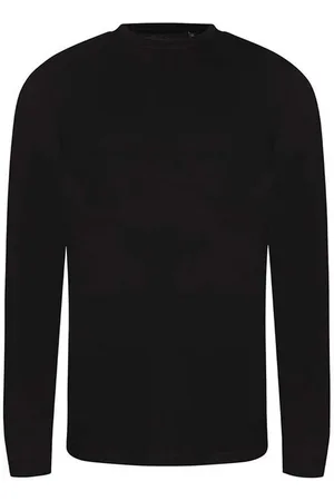 AWDis Unisex triblend t-shirt met lange mouwen voor volwassenen