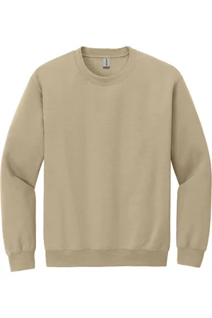 Gildan Unisex adult sweatshirt met zware mouwenhals