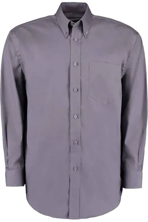 Kustom Heren premium oxford classic overhemd met lange mouwen