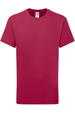 Fruit Of The Loom Kinderen/kinderen iconic 195 t-shirt