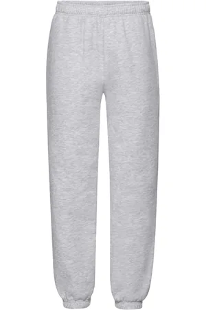 Fruit Of The Loom Kinder/kids premium heather elastische manchet joggingbroek