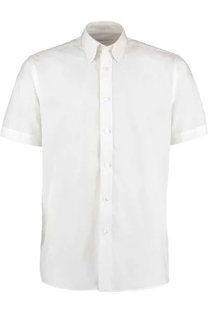 Kustom Heren workforce classic overhemd met korte mouwen