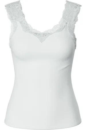 Pieces® Dames top pcbarbera lace