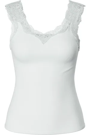 Pieces® Dames top pcbarbera lace