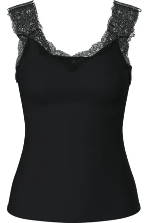 Pieces® Dames top pcbarbera lace
