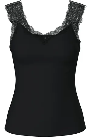 Pieces® Dames top pcbarbera lace