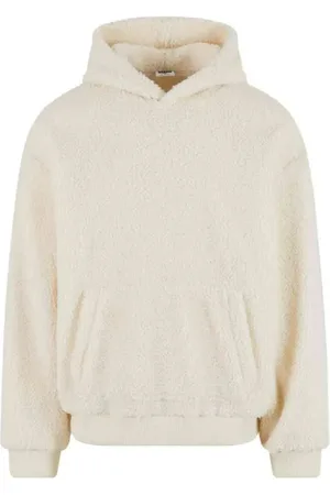 Urban classics Heren teddy fleece oversized hoodie