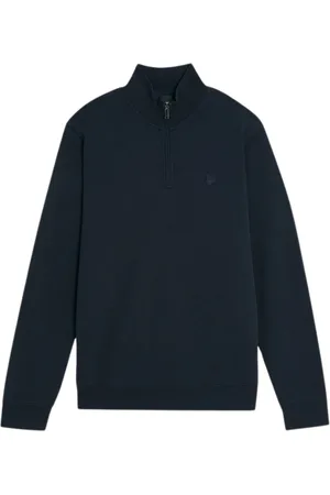 Lyle & Scott Lyle&scott superfine quarter zip sweaters ml2258ton