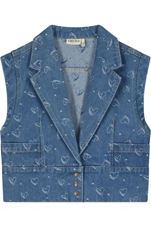 Like Flo Zomer gilet meisjes denim danique