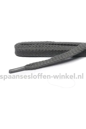 ARIES Schoenveters katoen plat dikte 5 mm