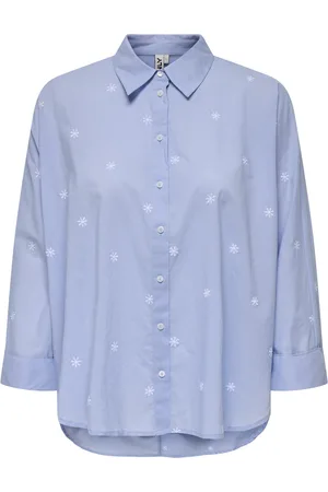 ONLY Onlnew lina grace ls emb shirt noos 15283743 brunnera