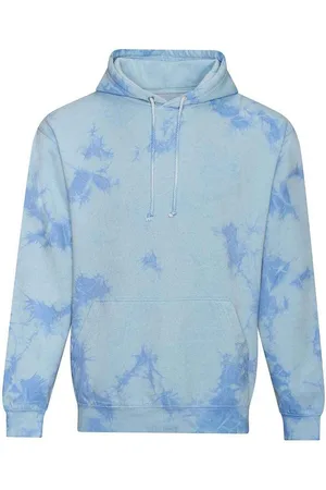 AWDis Uniseks tie dye hoodie voor volwassenen