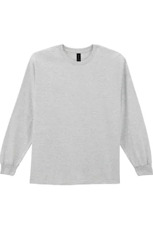 Gildan Unisex ultra katoenen t-shirt met lange mouwen voor volwassenen