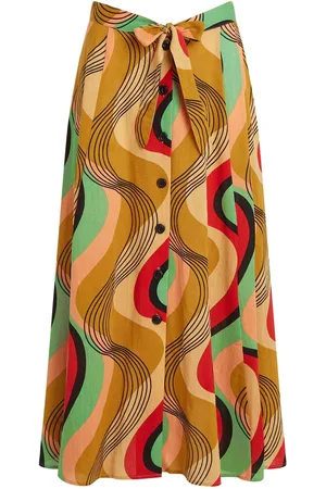 King Louie Judy midi skirt falaise