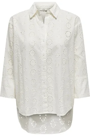 JACQUELINE DE YONG Tallie 3/4 long shirt wvn noos 15292179 ski patrol