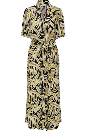 JACQUELINE DE YONG Nile life 2/4 maxi shirt dress
