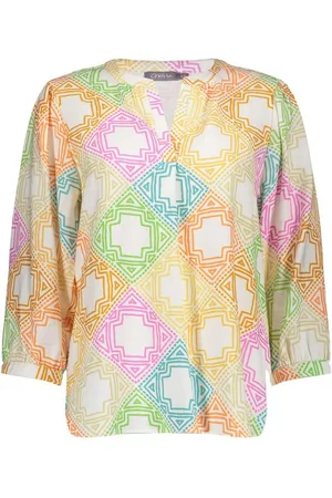 Geisha Top 53263-20 530 green/pink
