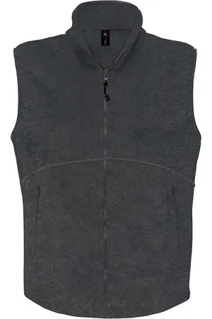 B and C Volwassen uniseks traveller+ mouwloze fleece jas