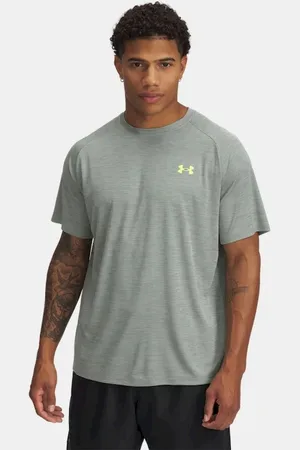 Under Armour Ua tech textured ss-grn t-shirt training km dames