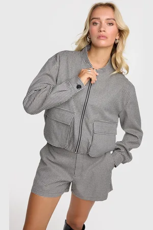 Alix the label 2502418015 cropped boucle jacket