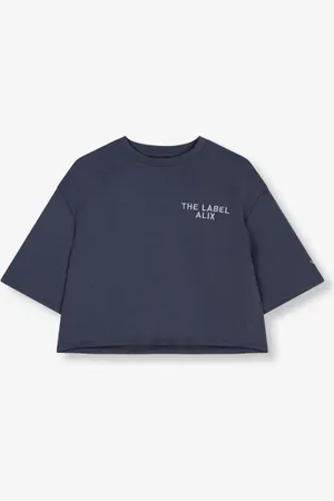 Alix the label Flowy cropped t-shirt